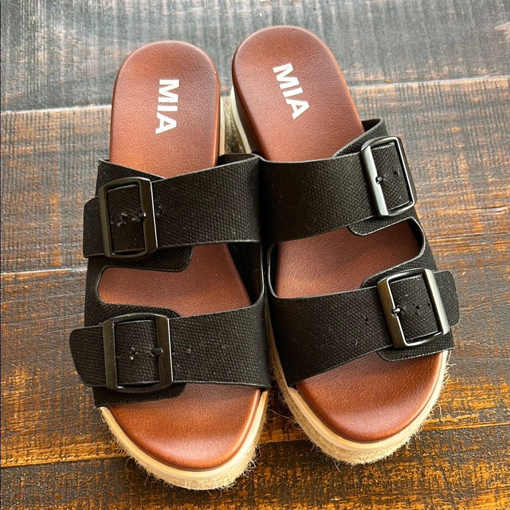 MIA Kids Black Sandals